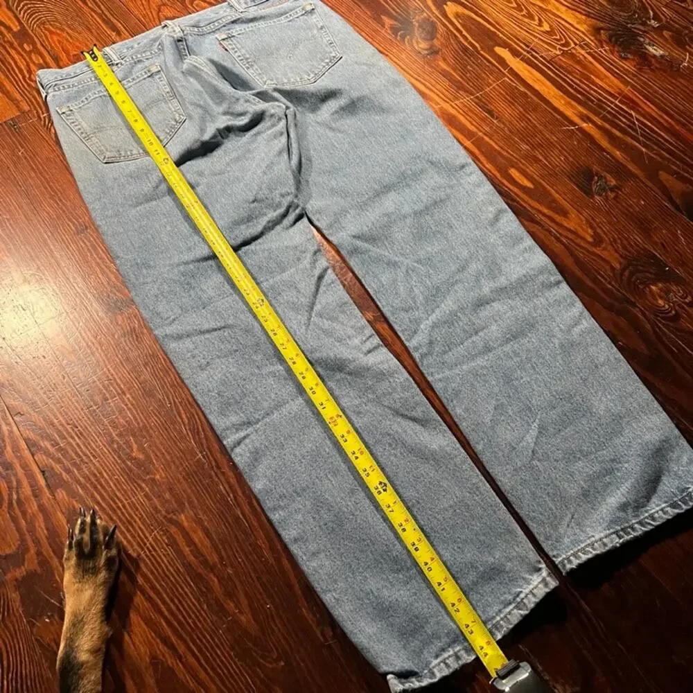Levi's 38x34 Y2K Jeans Light Wash Relaxed